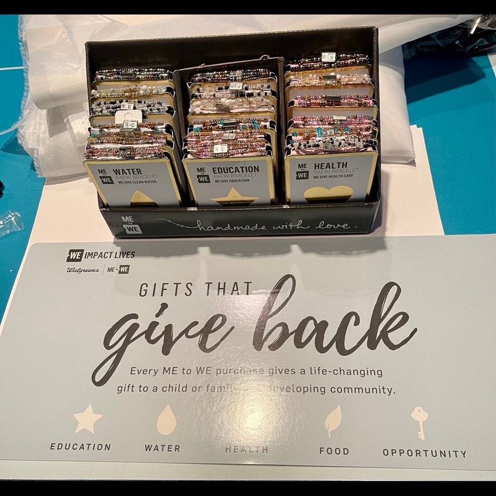 Me to We bracelets 18 lot retail nib